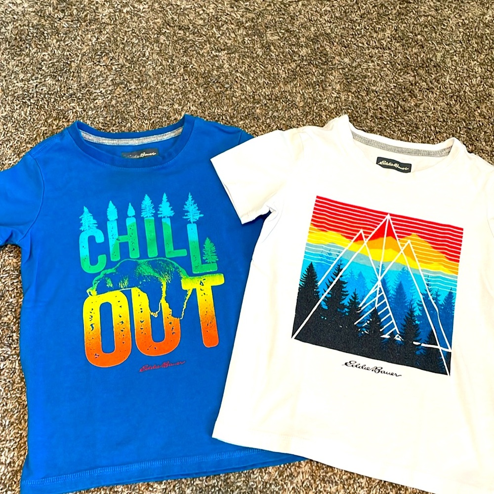 Boys, XS, Eddie Bauer adventure t-shirts
